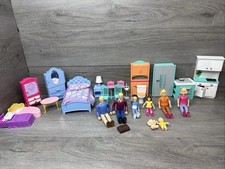 Lote de 30 muebles familiares para casa de muñecas Toys R Us You & Me Happy Together