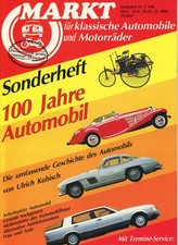 100 Jahre Automobil - OLDTIMER Markt, Sonderheft 2/1986