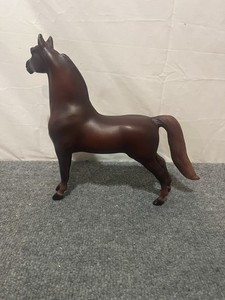 1997 Peter Stone Brown Morgan 12" Plastic Horse