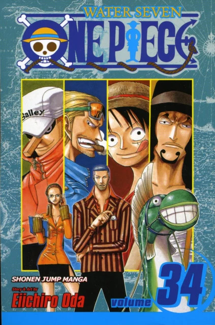 One Piece, Vol. 34: The City of Water, Water Seven - Manga - English