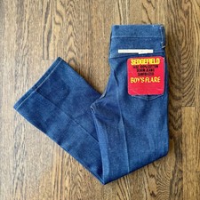 Vintage Deadstock Sedgefield Boy s Flare Jeans NWT size 8