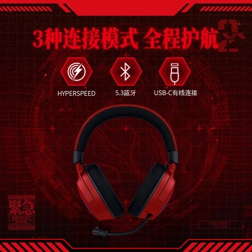 Razer x EVANGELION Kraken V4 Wireless Headset No.2 Edition - Picture 2 of 4
