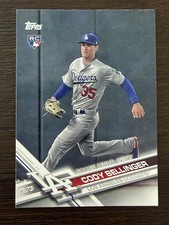 2017 Topps Update Cody Bellinger Rookie Card RC #US214. rookie card picture
