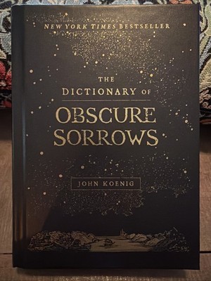The Dictionary Of Obscure Sorrows John Koenig Hardcover 2021