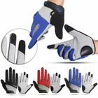 Cycling Full Finger Gloves Bicycle Bike MTB Mountain Gel Pad Touch Screen Gloves