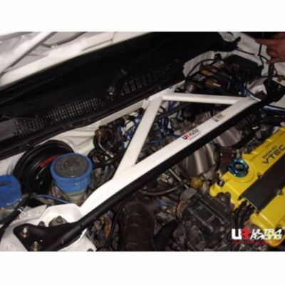 Ultra Racing 3Point Front Strut Bar For 97-00 HONDA CIVIC TYPE R EK9 1.6 TW3-020