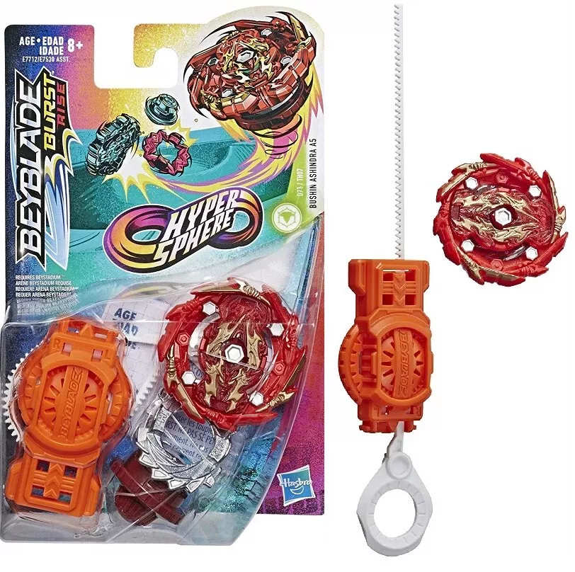 Beyblade Burst Rise - Lançador Hypersphere - Bushin Ashindra