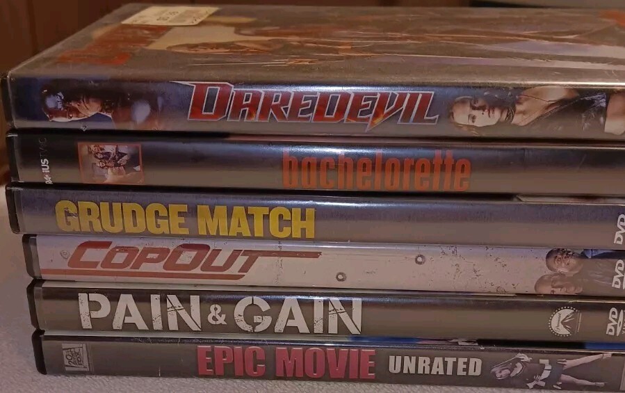 Dvd 6 Movie Lot See Description And Pictures For Titles