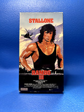 Rambo III (VHS) - Sylvester Stallone - Action Adventure