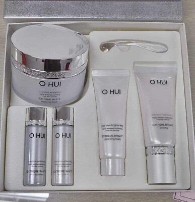 O HUI Extreme White Schlafmaske Spezial Set 5 Artikel, Koreanische Kosmetik, Kbeauty