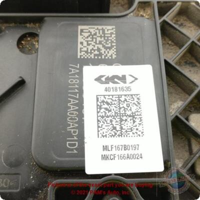 Used Differential Control Module fits: 2019 Gmc Terrain Differential Lock Grade