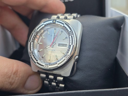 Seiko 5 Sport Rally ref. SBSS013 Automatic 7S36-0070 Reissue Vintage - Foto 6 di 10