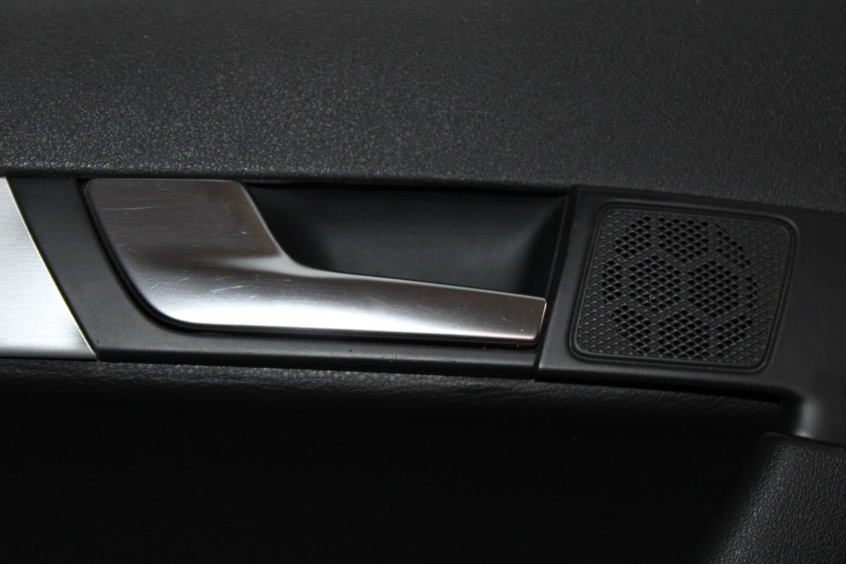 2004-2013 AUDI A3 8P Complete Black Rear Door Card Set Genuine OEM