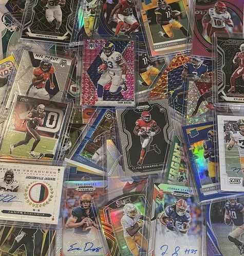 NFL Football 20 Card Mysteries Lot pack 1 Hit Auto,Patches,Graded+7 RC's
