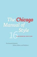 The Chicago Manual of Style, 16th Edition - H...
