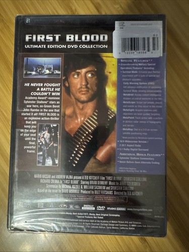 First Blood (DVD, 1982) Brand New - Picture 2 of 2