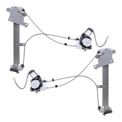 Pair Set Power Window Regulators w/ Motor for 1990-1997 Mazda Miata MX-5