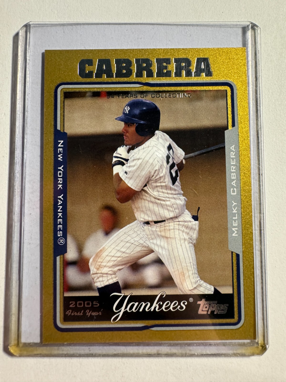 K139,413 - 2005 Topps Gold #298 Melky Cabrera FY #/2005
