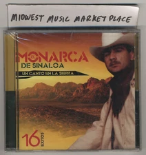 Monarca de Sinaloa Un Canto En la Sierra - 16 Exitos -Brand New MINT & Sealed CD