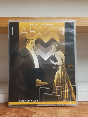 L'ARGENT BLU-RAY Marcel L'Herbier FRENCH SILENT FLICKER ALLEY