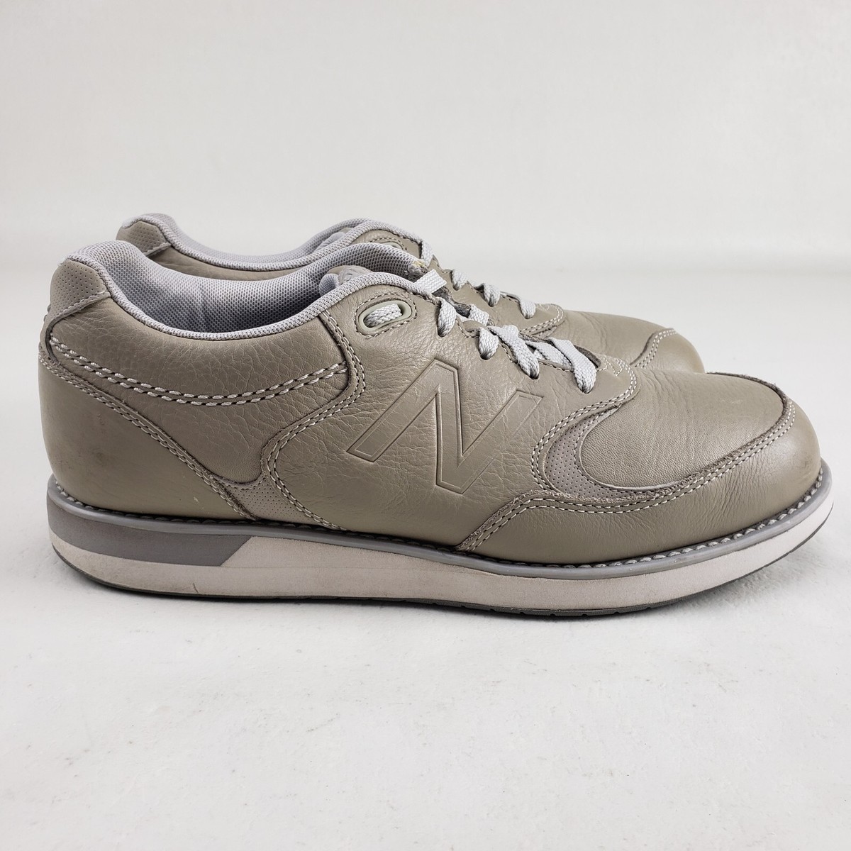 New Balance 985 Leather Walking Shoe Mens 9.5 D Beige  display picture 3