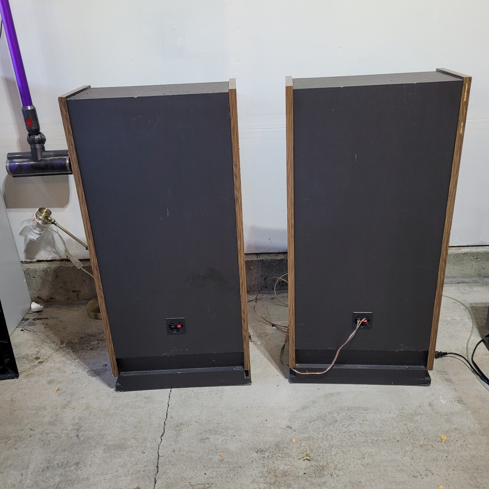 JBL J350A vintage floor speakers Wood Black eBay