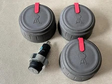 Weber Genesis II Control Knobs & BONUS Ignitor Control Switch USED REPLACEMNETS