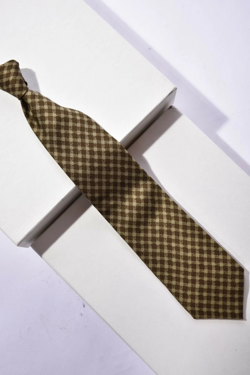 Burberry london check silk tie sale