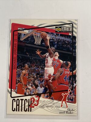1997-98 Collector's Choice #193 Michael Jordan/Catch 23 Shake and
