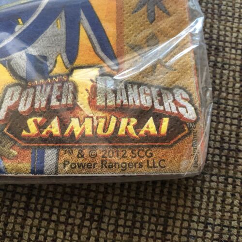 Vintage Saban's Power Ranger Samurai Beverage Napkins NEW 16 Ct - Picture 3 of 3