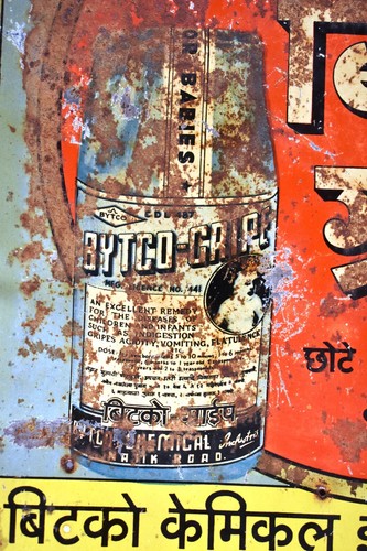 Vintage Bytco Gripe Water For Baby Health Sign Advertising Apothecary Pediatr"2 - Picture 6 of 7