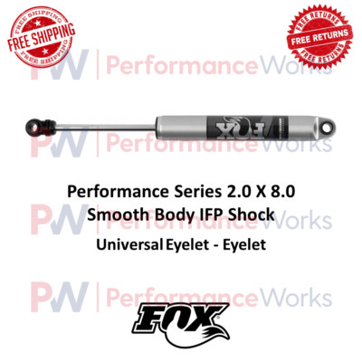 Fox Performance Series 2.0 X 8.0 Smooth Body IFP Shock | Universal Travel 8.12''