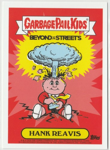 Mitch Match #16a Garbage Pail Kids GPK 2020 Beyond the Streets Series 1 - Picture 2 of 2