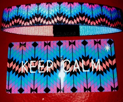 Zox White Star Single Keep Calm atemberaubender farbiger Riemen ein Must-Have-Artikel