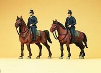 Preiser 10399 Ho 1:87; Berittene Polizei. Deutschland , Neu & Ovp