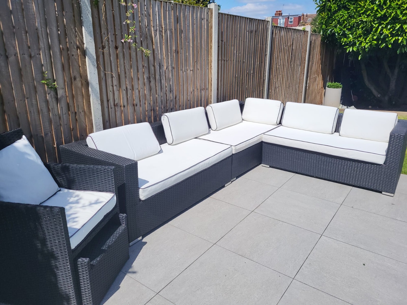 Rattan garden furniture used eBay