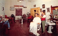 GA~GEORGIA~HAMILTON~MEALOR'S TONSORIAL PARLOR~BARBER SHOP MUSEUM~W.W. MEALOR