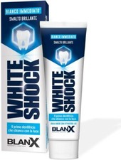 BlanX, Dentifricio Sbiancante White Shock, Che Sbianca Con la Luce - 75 ml