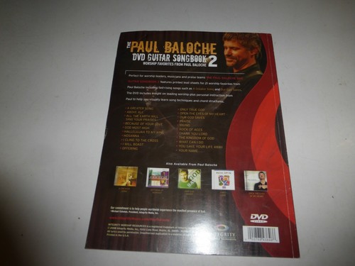 Paul Baloche DVD Guitar Songbook 2, PB, DVD/CD, B168 - Picture 2 of 5