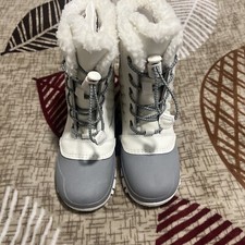 Kids' Skylar Lace-Up Winter Boots - All in Motion Cream 1