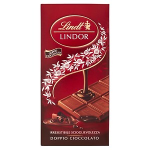 Lindt Chocolate | Lindor Double Chocolate Tablet | 3,5 Oz /100 Gr