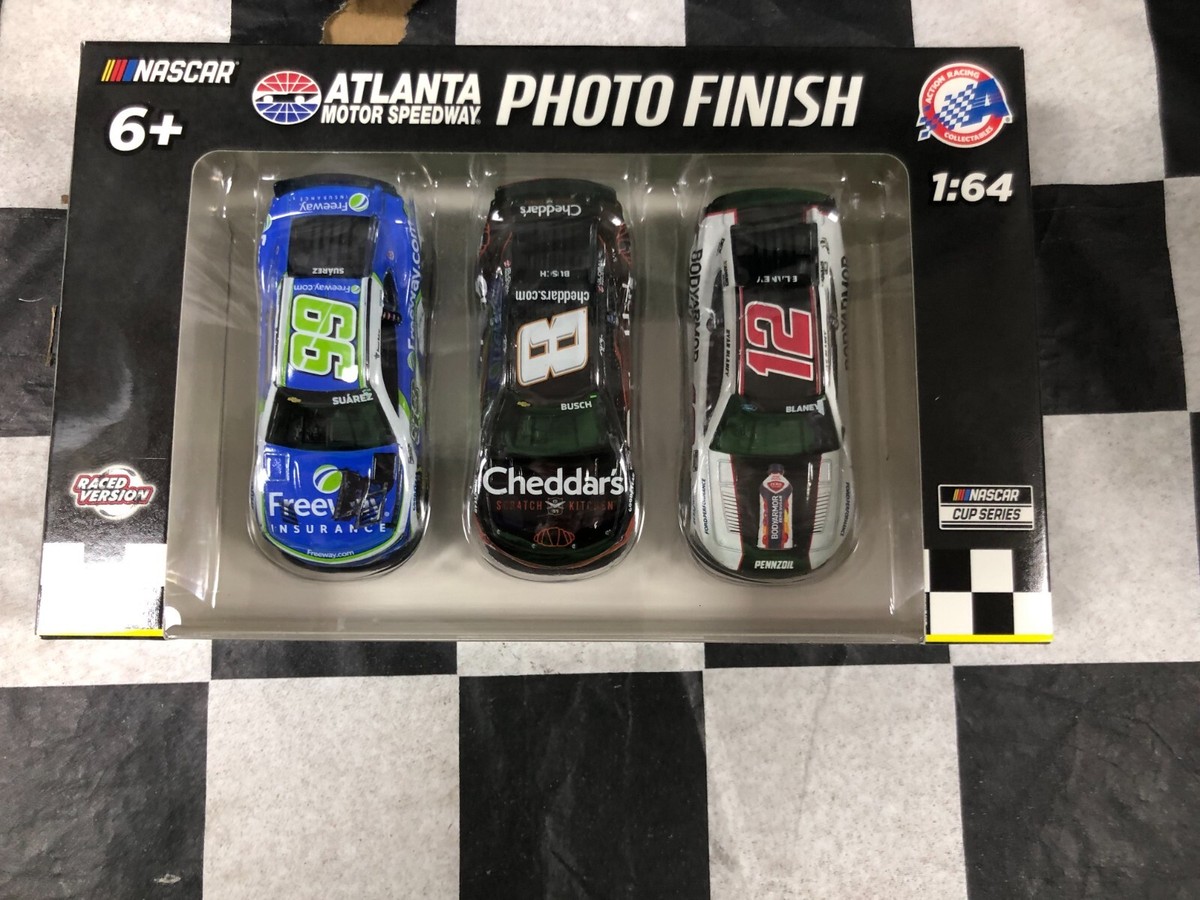 ATLANTA PHOTO FINISH 3 Car Set 2024 Raced Ver. 1:64 scale