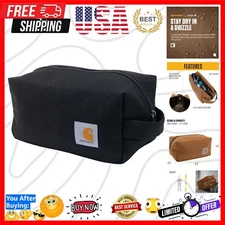 Durable Water-Resistant Toiletry Bag - Compact Travel Organizer for Essentials