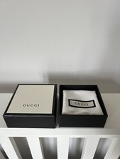 Gucci Blind Love Ring 5mm Size 8 Dust Bag & Box
