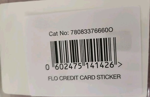 Flo - Access All Areas - Official Credit Card Sticker - Brand New - 2024 - Picture 2 of 2