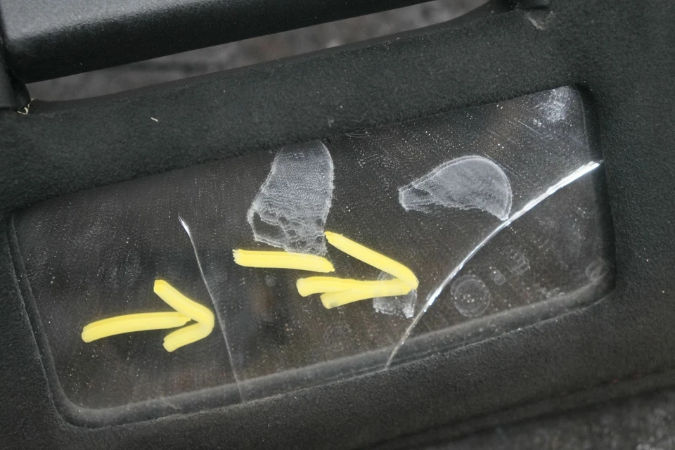 Espejo parasol para pasajero derecho negro OEM Ferrari California 2010 *Nota* Foto 2 de 4