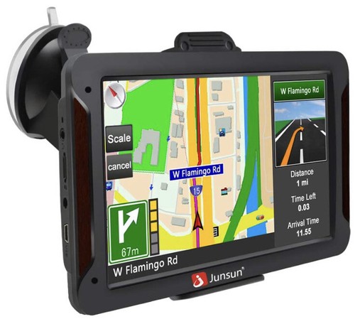 Junsun GPS Navigation 7 Zoll GPS HD Touchscreen 8GB Sat NAV - Bild 5 von 5