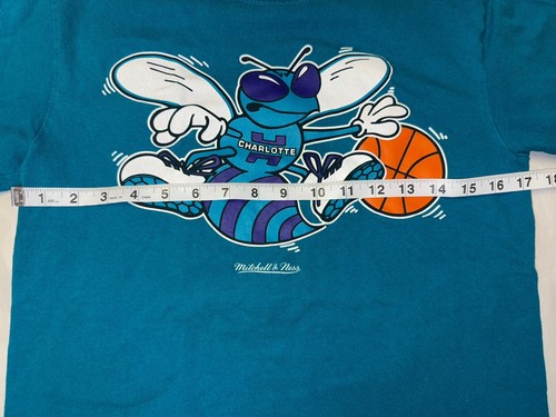 Charlotte Hornets Mitchell Ness NBA Basketball Small Shirt - Bild 2 von 5