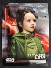 2024 Topps Chrome Star Wars Princess Leia Card 69