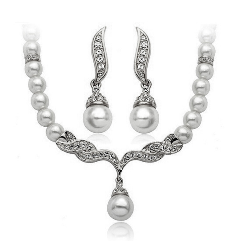 Foto 25 - Gioielli per la sposa - Collana Sposa con Swarovski e Perle